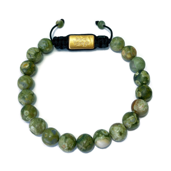 Green Rhyolite 8 mm