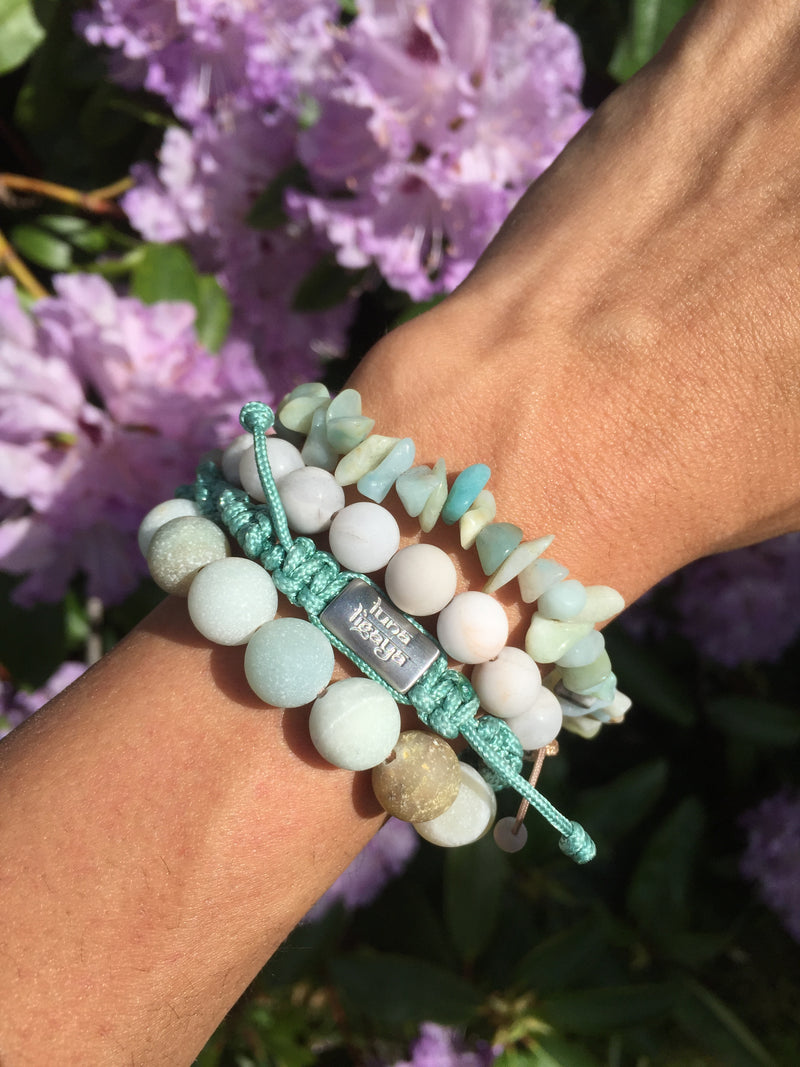 Amazonite chipped