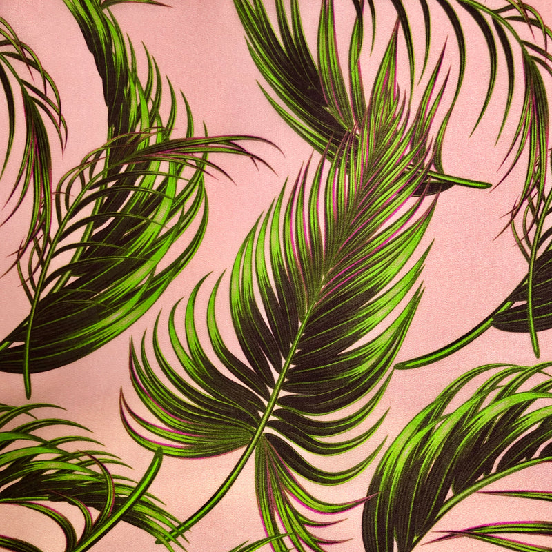 Pink Palm Silk
