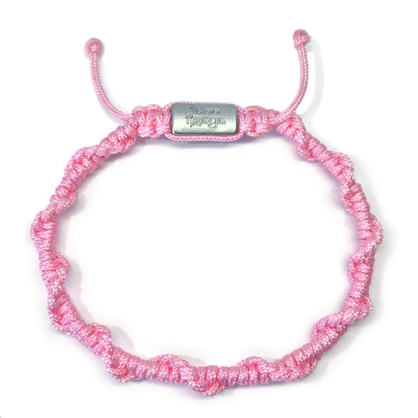 Pink Mantra Bracelet